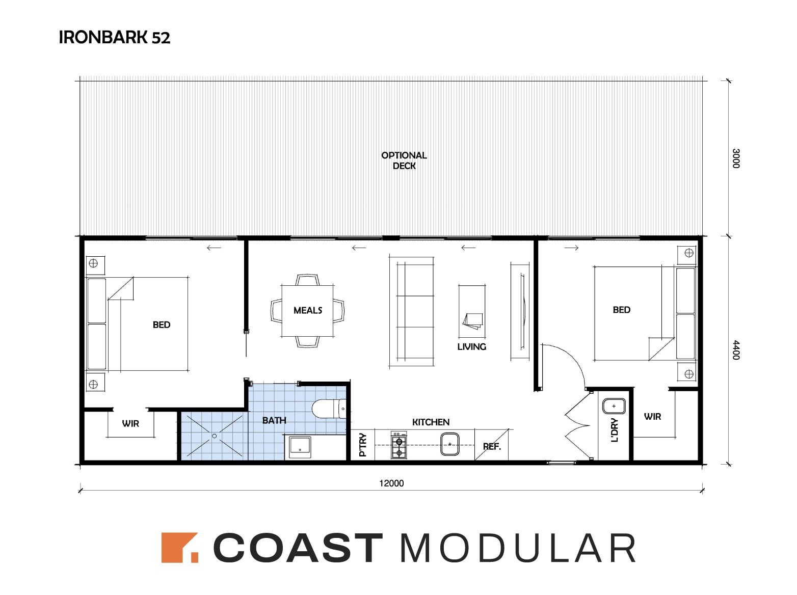 Iron Bark floor plan