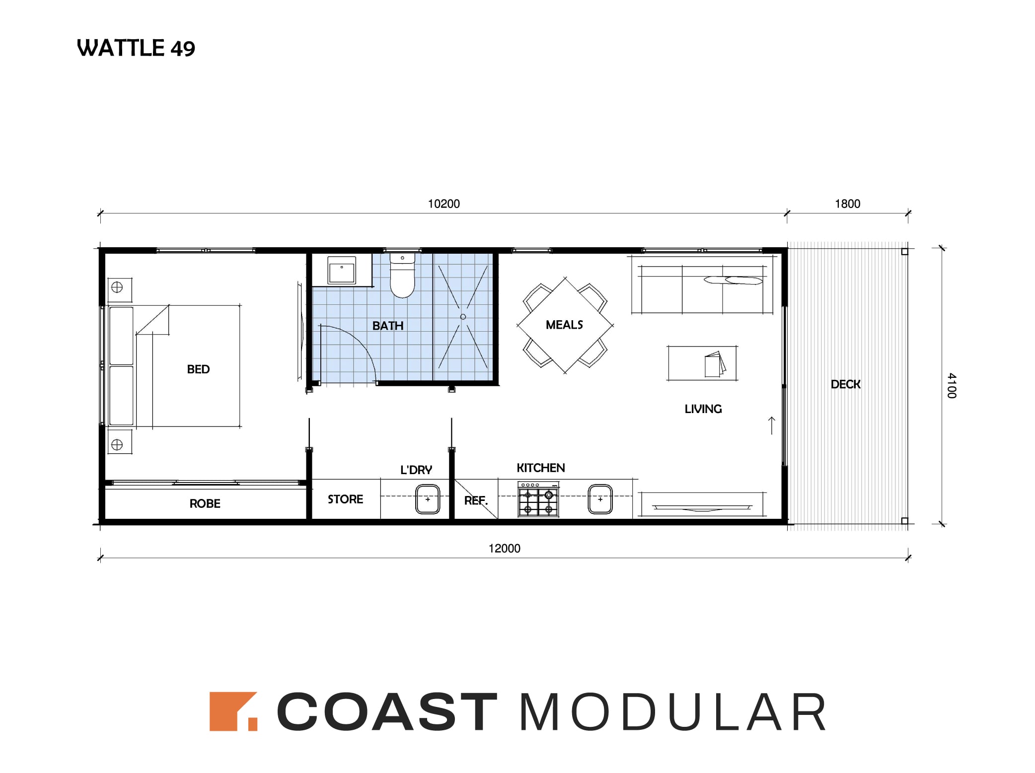 Wattle floor plan